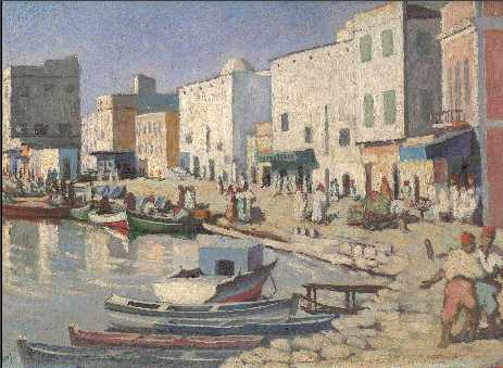 vue du port de bizerte