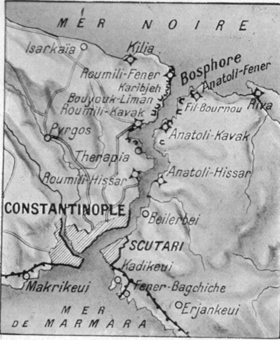 carte des dardanelles